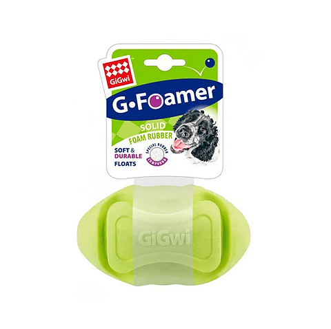 PELOTA GIGWI RUGBY G-FOAMER COLOR VERDE 