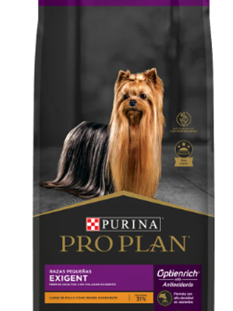 PROPLAN PERRO EXIGENT RAZA PEQUEÑA 7,5kg 4