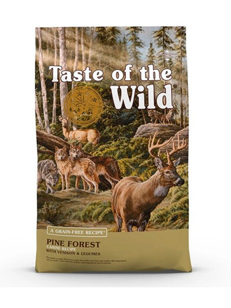 TASTE OF THE WILD PERRO PINE FOREST VENADO  5,6 KG 1