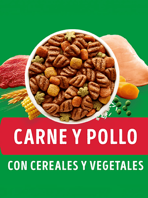 DOG CHOW EXTRALIFE ADULTO MEDIANOS Y GRANDES CARNE/POLLO 24 KG