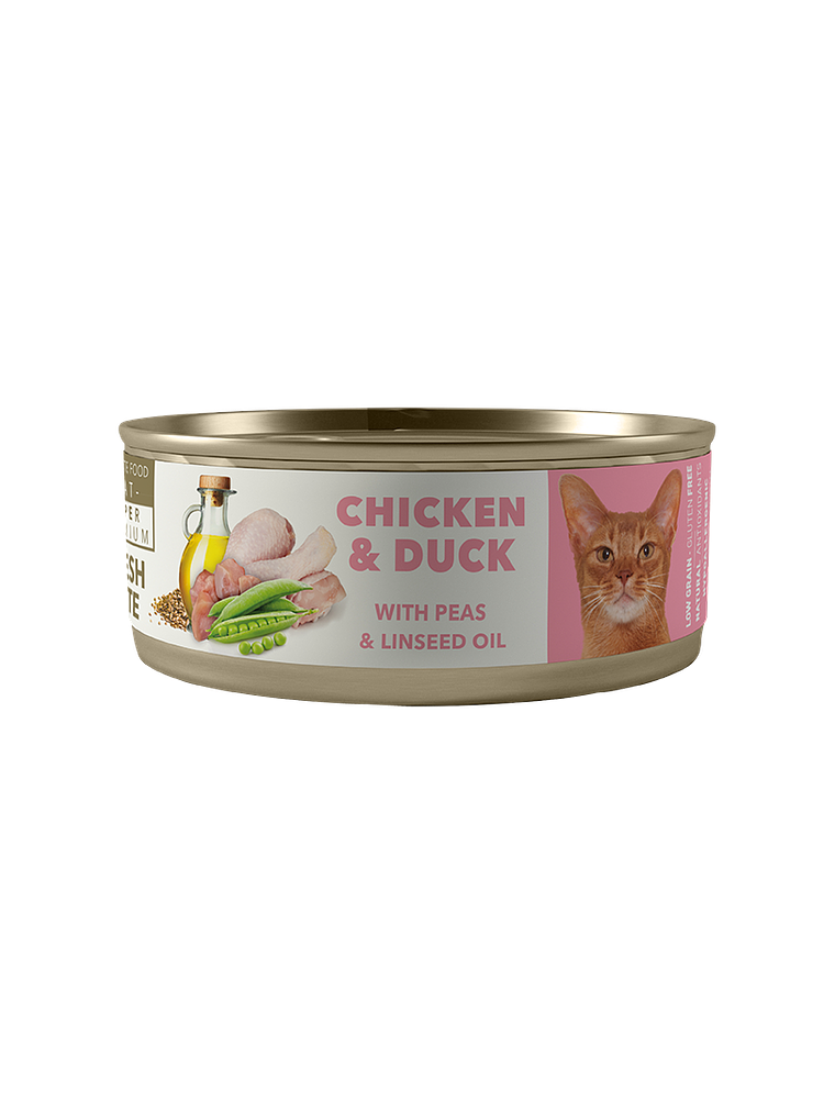 AMITY CHICKEN AND DUCK ADULT CAT WET FOOD 80 GR 1