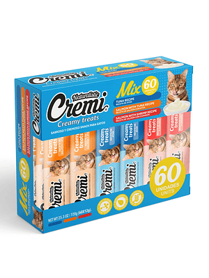 SNACK CREMI BOX SEA FOOD MIX, 60 SACHET