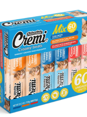 SNACK CREMI BOX SEA FOOD MIX, 60 SACHET