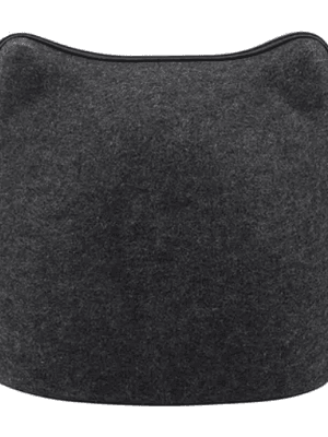 CAMA IGLOO DE FIELTRO PARA GATOS (GRIS O  ROSA)