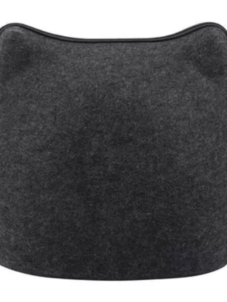 CAMA IGLOO DE FIELTRO PARA GATOS (GRIS O  ROSA) 2