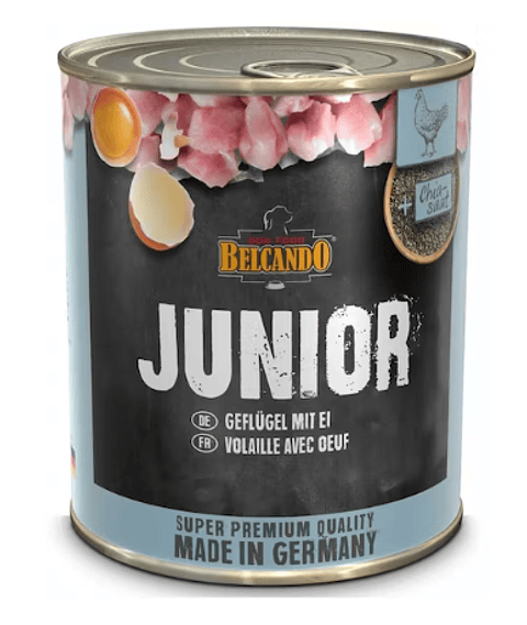 BELCANDO LATAS JUNIOR AVE Y HUEVO 800 GR