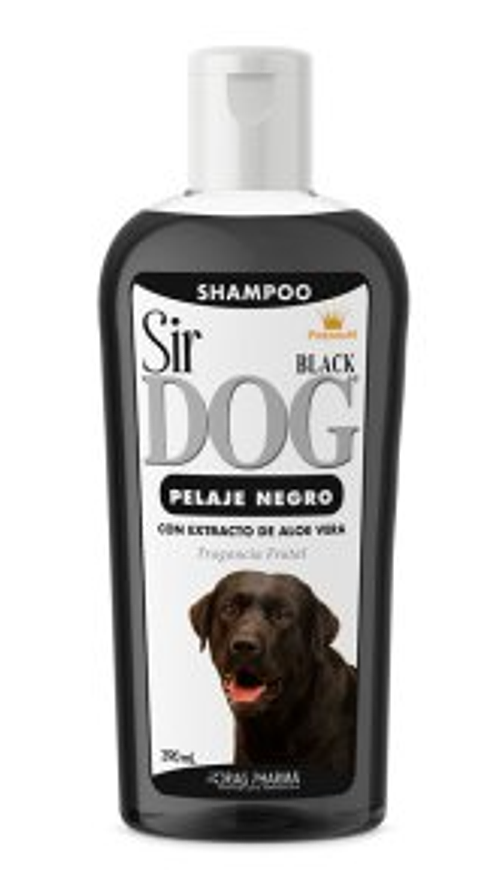SHAMPOO SIR DOG BLACK 390 ML