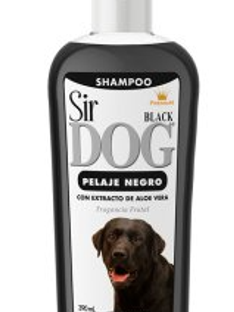SHAMPOO SIR DOG BLACK 390 ML 1