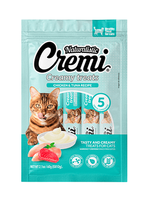 Naturalistic Cremi Pollo y Atún 60 Gr