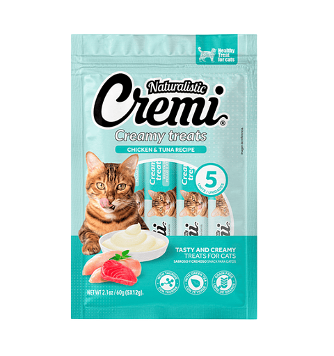 Naturalistic Cremi Pollo y Atún 60 Gr
