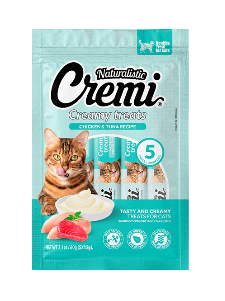 Naturalistic Cremi Pollo y Atún 60 Gr 1