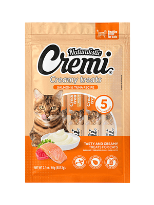 Naturalistic Cremi Salmón y Atún 60 Grs