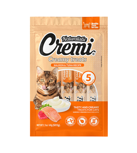 Naturalistic Cremi Salmón y Atún 60 Grs