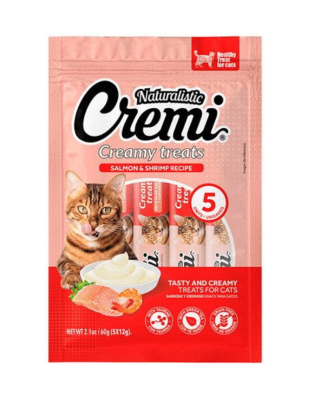 Naturalistic Cremi Salmón y Camarón 60 Gr