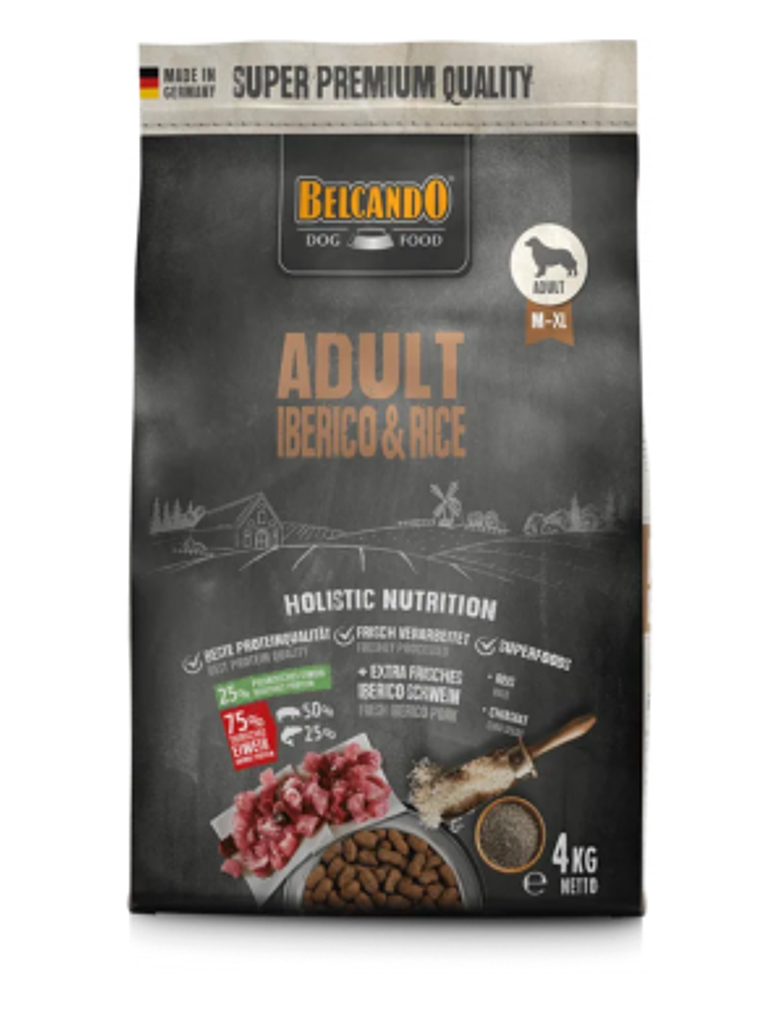 BELCANDO IBERICO RICE ADULTO M/XL 4 KG 1