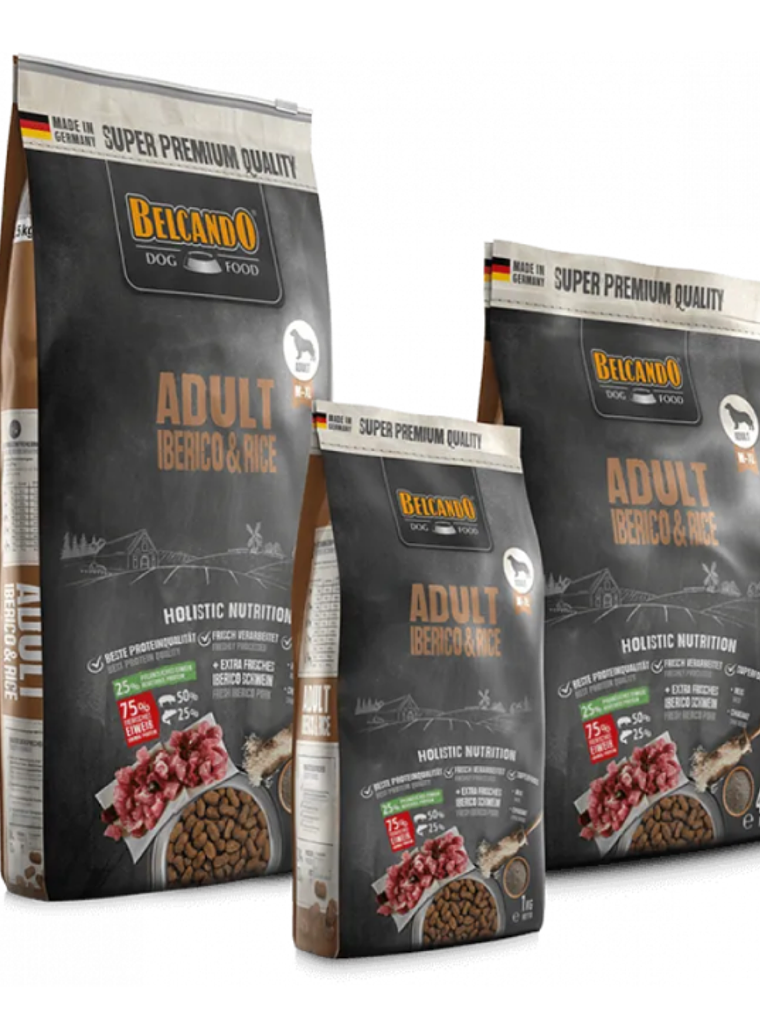 BELCANDO IBERICO RICE ADULTO M/XL 4 KG 4