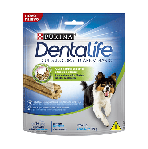 PURINA DENTALIFE PERRO MEDIUM 7 UNID