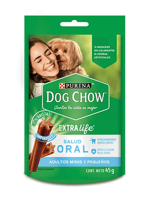 DOG CHOW SALUD ORAL ADULTO MINIS Y PEQUEÑA