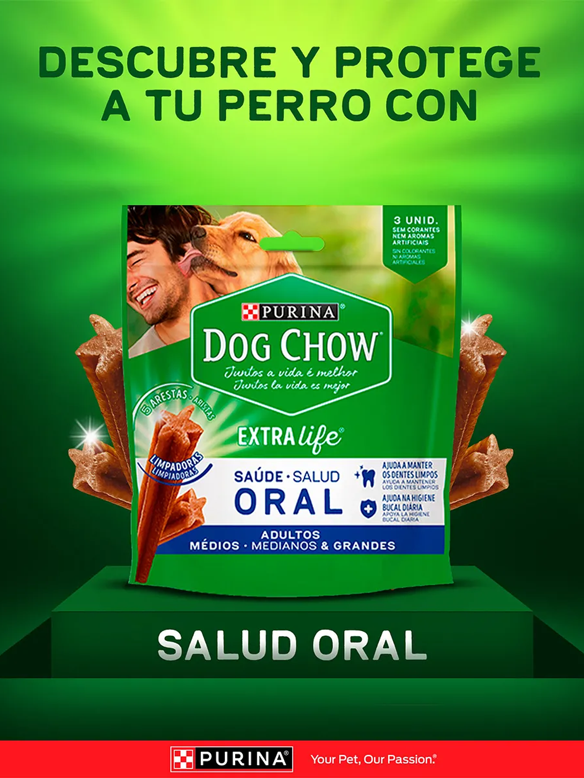 DOG CHOW SALUD ORAL ADULTOS MEDIANOS Y GRANDES 5