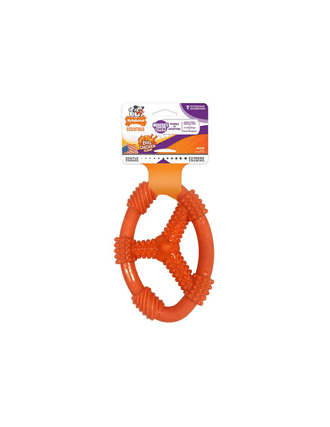  JUGUETE FLEXI NYLABONE STRONG CHEW ANILLO OVAL FLEXIBLE TALLA M 