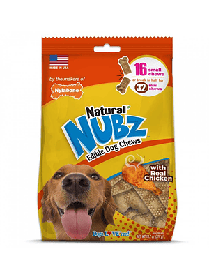  JUGUETE COMESTIBLE NUBZ SABOR POLLO 16 Un