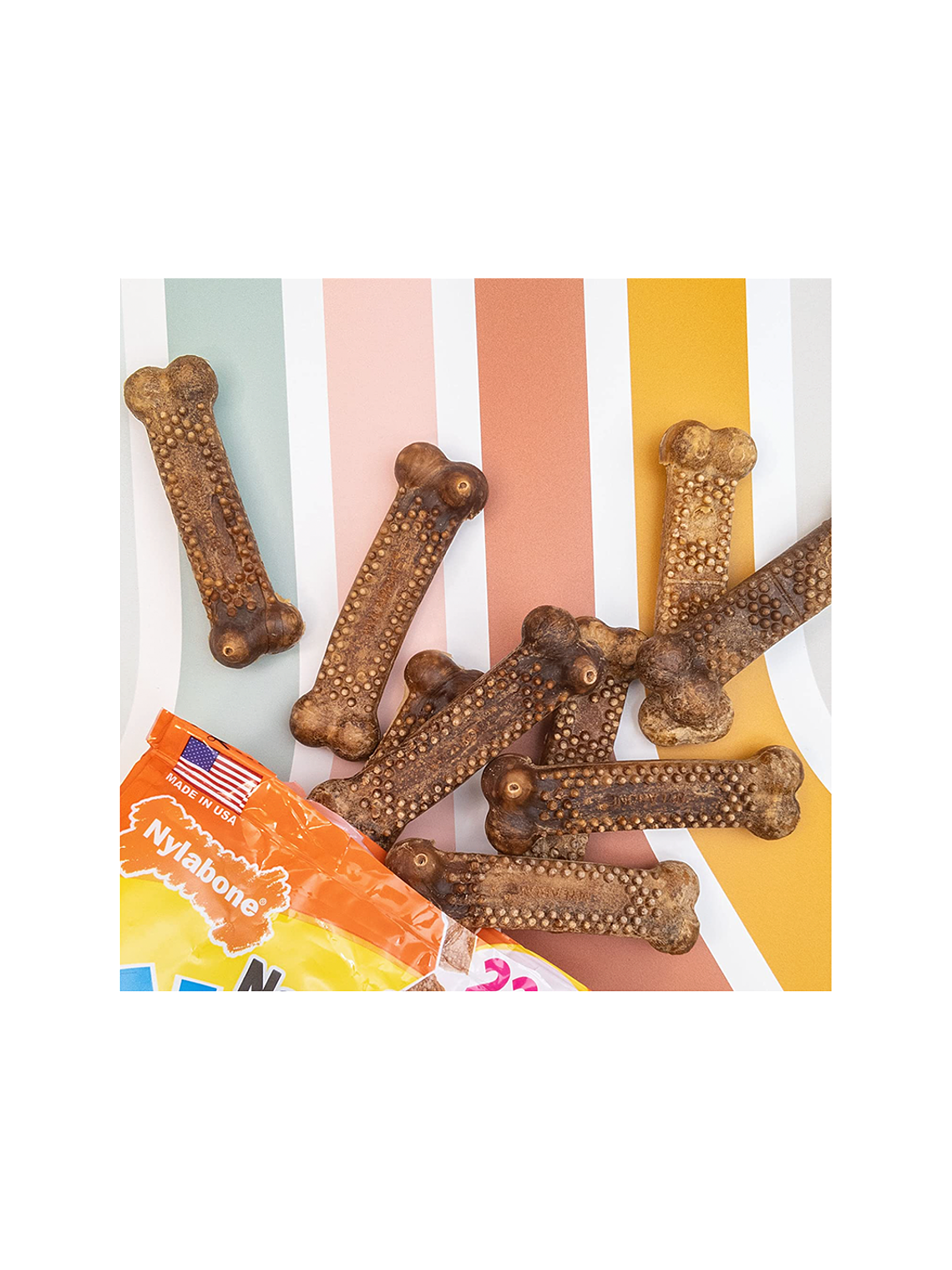  JUGUETE COMESTIBLE NUBZ SABOR POLLO 16 Un 2