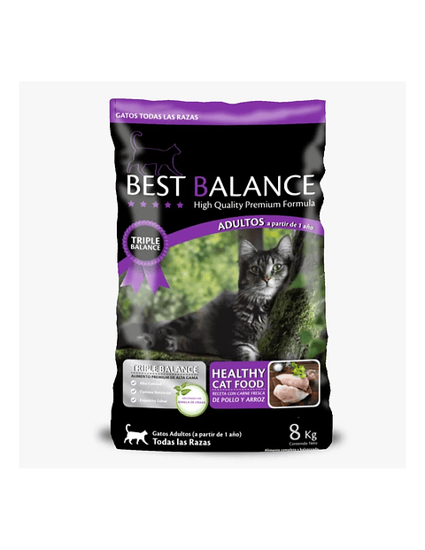 BEST BALANCE GATO ADULTO 8 KG