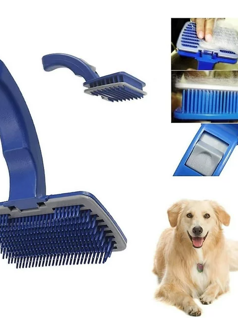 CEPILLO REMOVEDOR DE PELO CON AUTOLIMPIEZA TAMAÑO S 1