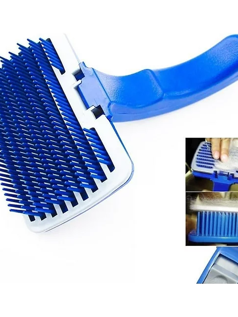 CEPILLO REMOVEDOR DE PELO CON AUTOLIMPIEZA TAMAÑO S 3