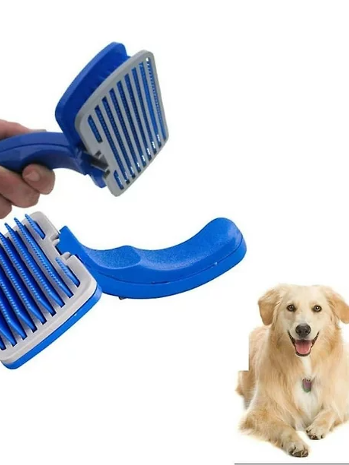 CEPILLO REMOVEDOR DE PELO CON AUTOLIMPIEZA TAMAÑO S 4