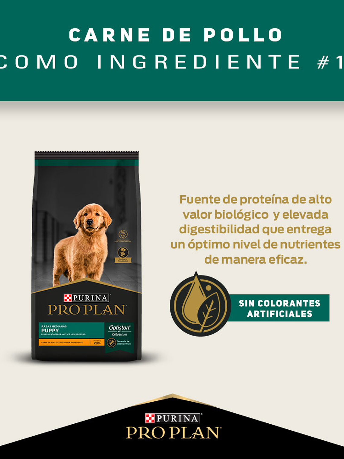 PROPLAN PUPPY RAZA MEDIANA 3 KG 3