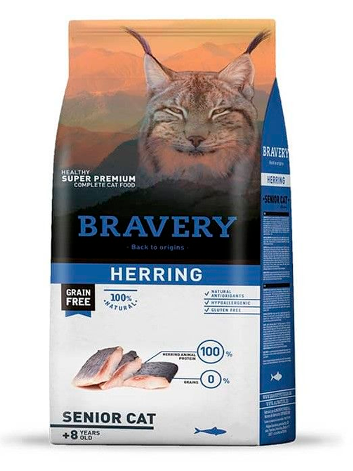 BRAVERY GATO HERRING SENIOR  2KG 1