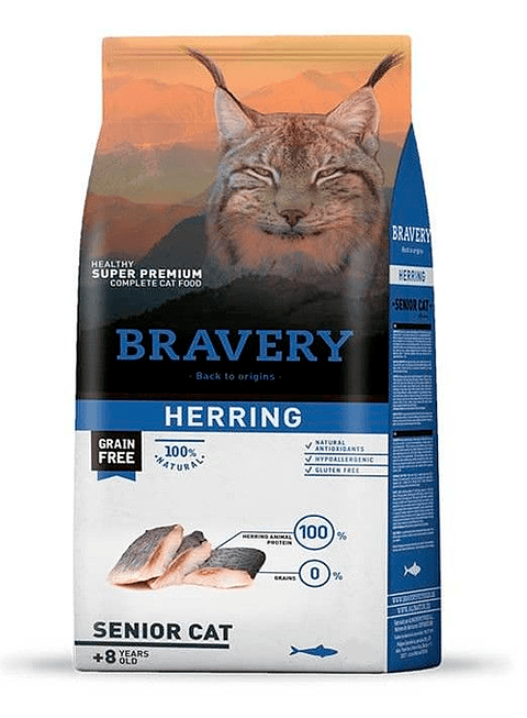 BRAVERY GATO HERRING SENIOR  2KG