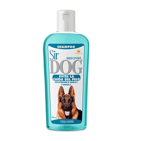SHAMPOO SIR DOG SHED CONTROL 390 ML