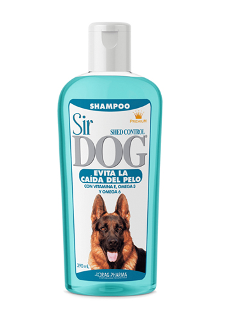 SHAMPOO SIR DOG SHED CONTROL 390 ML 1