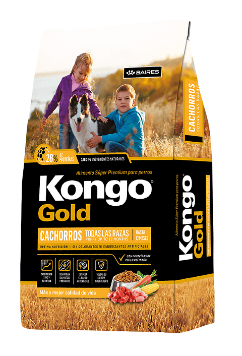 KONGO GOLD CACHORRO 21 KG