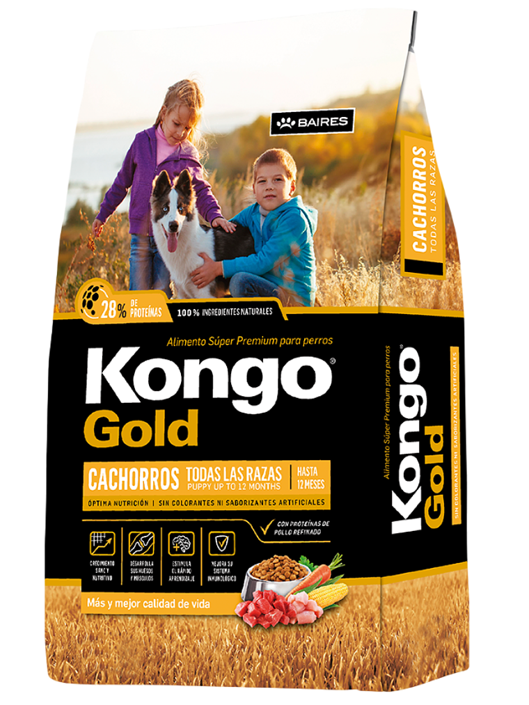 KONGO GOLD CACHORRO 21 KG 1