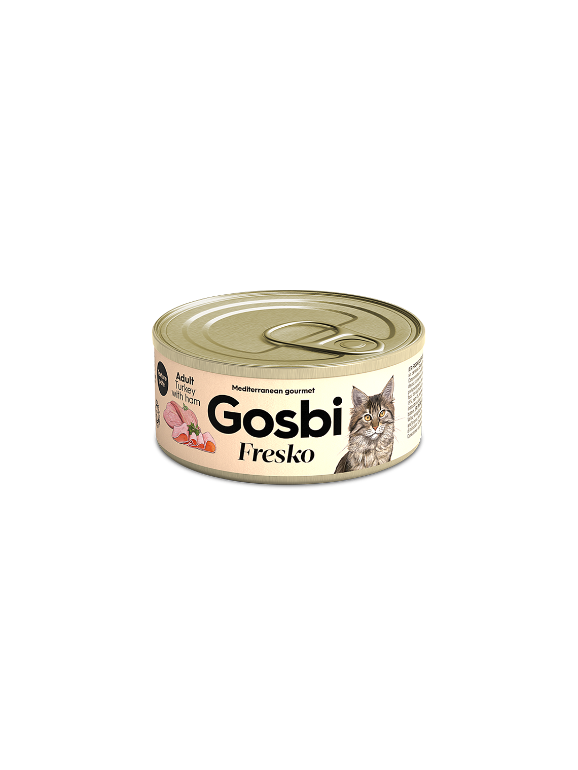 GOSBI FRESKO ADULT PAVO & JAMÓN 70 GR 1