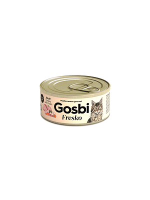 GOSBI FRESKO ADULT PAVO & JAMÓN 70 GR