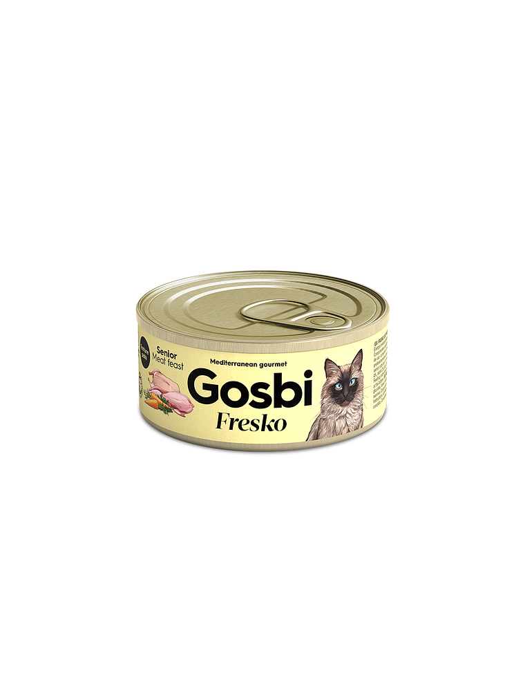 GOSBI FRESKO SENIOR FESTIN DE CARNES 70 GR 1