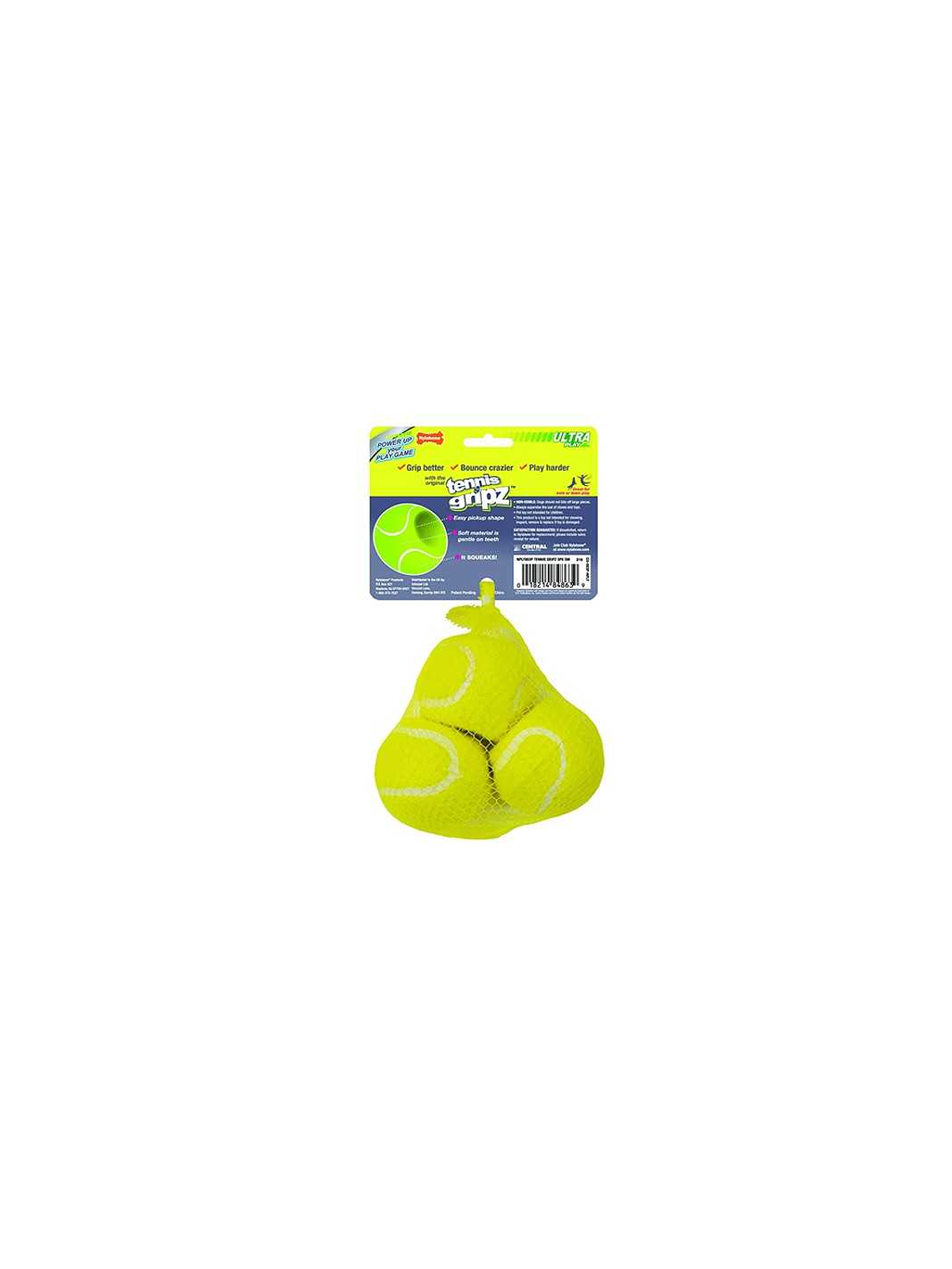 NYLABONE POWER PLAY PELOTAS ANATÓMICAS 3 UNIDADES S 4