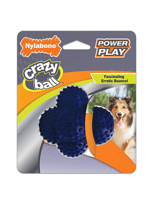 NYLABONE POWER PLAY LANZADOR DE GOMA CRAZY BALL TALLA L
