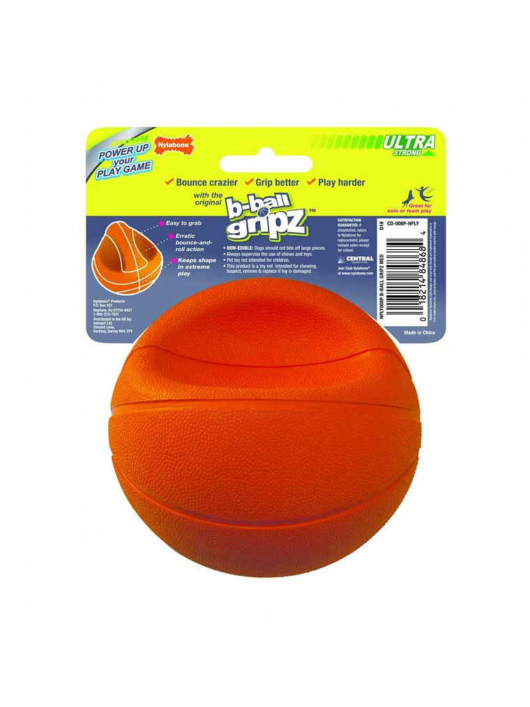 NYLABONE POWER PLAY PELOTA BASKETBALL ANATÓMICA TALLA M 3