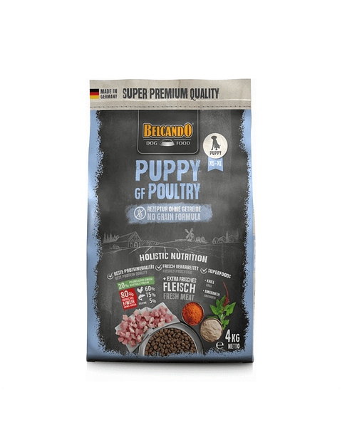 BELCANDO PUPPY GRAIN FREE POULTRY 4 KG