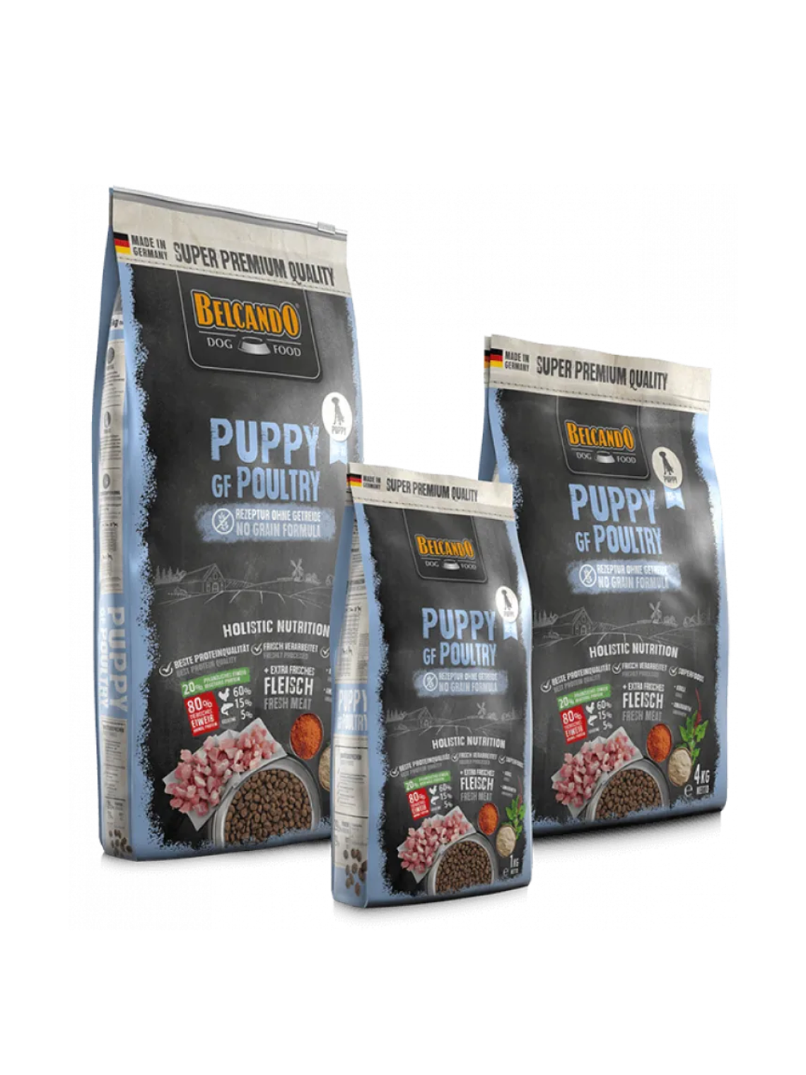 BELCANDO PUPPY GRAIN FREE POULTRY 4 KG 3