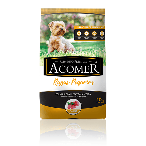 ACOMER ADULTO RAZA PEQUEÑA 10 KG