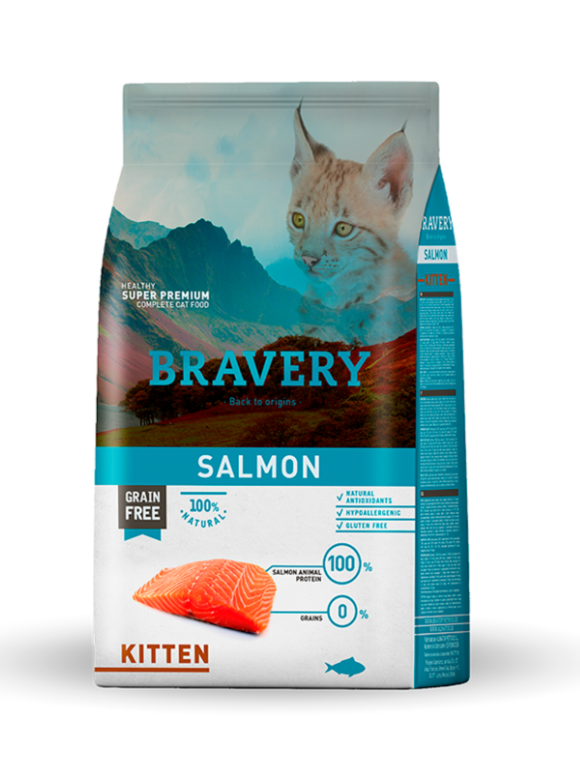 Bravery Kitten Salmon 2 Kg 1