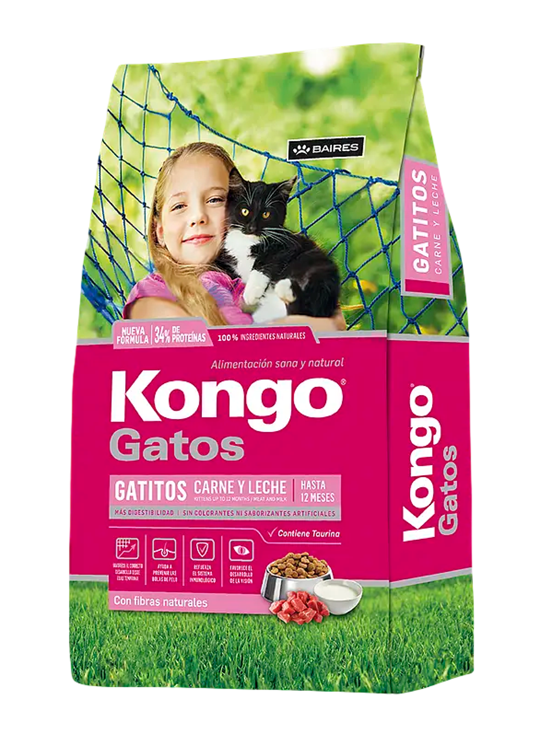 Kongo - Alimento Gatitos Carne y Leche 8 kg 1