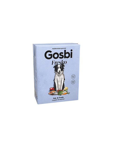 GOSBI FRESKO ADULTO PESCADO Y FRUTAS 375 GRS