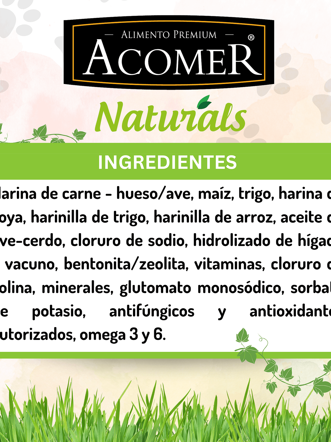 Acomer Naturals Perro Adulto 22Kg 2